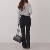 【3サイズ展開】後ろ姿まで可愛い、リボンデニムフレアパンツ | RMAF　NICE CLAUP / OLIVE des OLIVE | 詳細画像44 