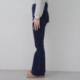 【3サイズ展開】後ろ姿まで可愛い、リボンデニムフレアパンツ | RMAF　NICE CLAUP / OLIVE des OLIVE | 詳細画像88 