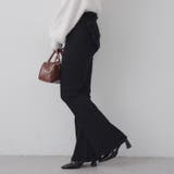 【3サイズ展開】後ろ姿まで可愛い、リボンデニムフレアパンツ | RMAF　NICE CLAUP / OLIVE des OLIVE | 詳細画像54 