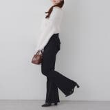 【3サイズ展開】後ろ姿まで可愛い、リボンデニムフレアパンツ | RMAF　NICE CLAUP / OLIVE des OLIVE | 詳細画像59 