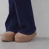 【3サイズ展開】後ろ姿まで可愛い、リボンデニムフレアパンツ | RMAF　NICE CLAUP / OLIVE des OLIVE | 詳細画像93 