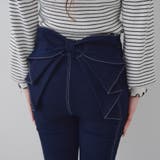 【3サイズ展開】後ろ姿まで可愛い、リボンデニムフレアパンツ | RMAF　NICE CLAUP / OLIVE des OLIVE | 詳細画像90 