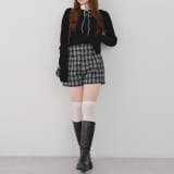 【ツイードコレクション】チェックショートパンツ | RMAF　NICE CLAUP / OLIVE des OLIVE | 詳細画像7 