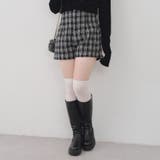 【ツイードコレクション】チェックショートパンツ | RMAF　NICE CLAUP / OLIVE des OLIVE | 詳細画像3 