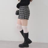 【ツイードコレクション】チェックショートパンツ | RMAF　NICE CLAUP / OLIVE des OLIVE | 詳細画像4 
