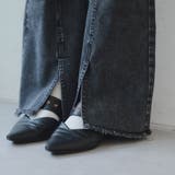 【2サイズ展開】スタッズセミフレアデニム | RMAF NICE CLAUP / OLIVE des OLIVE | 詳細画像23