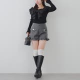 裾フリルショートパンツ | RMAF　NICE CLAUP / OLIVE des OLIVE | 詳細画像9 