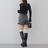 裾フリルショートパンツ | RMAF　NICE CLAUP / OLIVE des OLIVE | 詳細画像12 