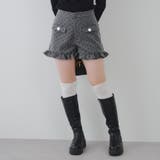 裾フリルショートパンツ | RMAF　NICE CLAUP / OLIVE des OLIVE | 詳細画像6 