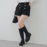 【セットアップ対応】金釦ツイードショートパンツ | RMAF NICE CLAUP / OLIVE des OLIVE | 詳細画像3