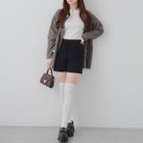 ケーブル編みニットショートパンツ | RMAF　NICE CLAUP / OLIVE des OLIVE | 詳細画像10 