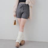 ケーブル編みニットショートパンツ | RMAF　NICE CLAUP / OLIVE des OLIVE | 詳細画像13 