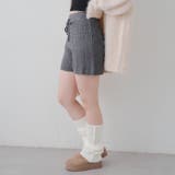 ケーブル編みニットショートパンツ | RMAF　NICE CLAUP / OLIVE des OLIVE | 詳細画像14 
