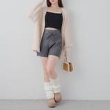 ケーブル編みニットショートパンツ | RMAF　NICE CLAUP / OLIVE des OLIVE | 詳細画像15 