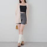 ケーブル編みニットショートパンツ | RMAF　NICE CLAUP / OLIVE des OLIVE | 詳細画像16 