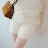 ケーブル編みニットショートパンツ | RMAF　NICE CLAUP / OLIVE des OLIVE | 詳細画像18 