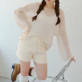 ケーブル編みニットショートパンツ | RMAF　NICE CLAUP / OLIVE des OLIVE | 詳細画像20 