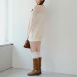 ケーブル編みニットショートパンツ | RMAF　NICE CLAUP / OLIVE des OLIVE | 詳細画像23 