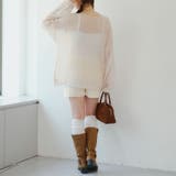 ケーブル編みニットショートパンツ | RMAF　NICE CLAUP / OLIVE des OLIVE | 詳細画像24 