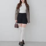 ケーブル編みニットショートパンツ | RMAF　NICE CLAUP / OLIVE des OLIVE | 詳細画像7 