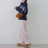 キラキラロゴスウェットパンツ | NICE CLAUP / OLIVE des OLIVE　OUTLET | 詳細画像21 