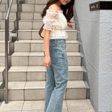 【@reve.perle_セレクト】2WAYオフショルフリルブラウス | RMAF NICE CLAUP / OLIVE des OLIVE | 詳細画像26