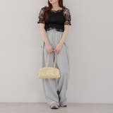 【@reve.perle_セレクト】2WAYオフショルフリルブラウス | RMAF NICE CLAUP / OLIVE des OLIVE | 詳細画像17