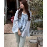 楊柳シアーラッフルブラウス | RMAF NICE CLAUP / OLIVE des OLIVE | 詳細画像13