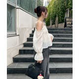 【夏から秋まで着れる】袖2wayシャーリングブラウス | NICE CLAUP / OLIVE des OLIVE　OUTLET | 詳細画像11 