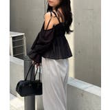 【夏から秋まで着れる】袖2wayシャーリングブラウス | NICE CLAUP / OLIVE des OLIVE　OUTLET | 詳細画像14 