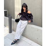 【夏から秋まで着れる】袖2wayシャーリングブラウス | NICE CLAUP / OLIVE des OLIVE　OUTLET | 詳細画像20 