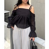 【夏から秋まで着れる】袖2wayシャーリングブラウス | NICE CLAUP / OLIVE des OLIVE　OUTLET | 詳細画像32 