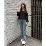 【夏から秋まで着れる】袖2wayシャーリングブラウス | NICE CLAUP / OLIVE des OLIVE　OUTLET | 詳細画像33 