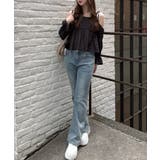 【夏から秋まで着れる】袖2wayシャーリングブラウス | NICE CLAUP / OLIVE des OLIVE　OUTLET | 詳細画像35 