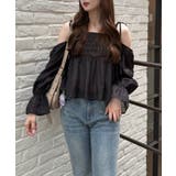 【夏から秋まで着れる】袖2wayシャーリングブラウス | NICE CLAUP / OLIVE des OLIVE　OUTLET | 詳細画像38 