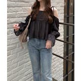 【夏から秋まで着れる】袖2wayシャーリングブラウス | NICE CLAUP / OLIVE des OLIVE　OUTLET | 詳細画像39 
