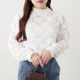 プチハイシャーリングブラウス | NICE CLAUP / OLIVE des OLIVE　OUTLET | 詳細画像5 