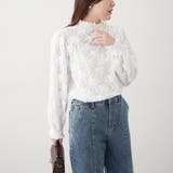 プチハイシャーリングブラウス | NICE CLAUP / OLIVE des OLIVE　OUTLET | 詳細画像9 