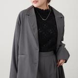 プチハイシャーリングブラウス | NICE CLAUP / OLIVE des OLIVE　OUTLET | 詳細画像17 