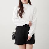 プチハイシャーリングブラウス | NICE CLAUP / OLIVE des OLIVE　OUTLET | 詳細画像1 