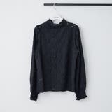 ブラック系 | プチハイシャーリングブラウス | NICE CLAUP / OLIVE des OLIVE　OUTLET