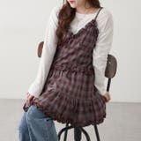 ブラウン系 | キャミティアードチュニック | RMAF NICE CLAUP / OLIVE des OLIVE