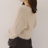 シャギーショートカーディガン | RMAF　NICE CLAUP / OLIVE des OLIVE | 詳細画像12 