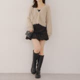 シャギーショートカーディガン | RMAF　NICE CLAUP / OLIVE des OLIVE | 詳細画像14 