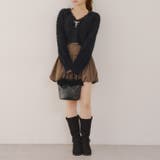 シャギーショートカーディガン | RMAF　NICE CLAUP / OLIVE des OLIVE | 詳細画像31 