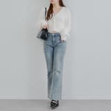 シャギーショートカーディガン | RMAF　NICE CLAUP / OLIVE des OLIVE | 詳細画像7 