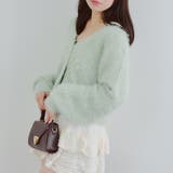 シャギーショートカーディガン | RMAF　NICE CLAUP / OLIVE des OLIVE | 詳細画像19 