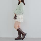 シャギーショートカーディガン | RMAF　NICE CLAUP / OLIVE des OLIVE | 詳細画像22 