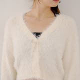 シャギーショートカーディガン | RMAF　NICE CLAUP / OLIVE des OLIVE | 詳細画像44 