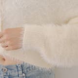 シャギーショートカーディガン | RMAF　NICE CLAUP / OLIVE des OLIVE | 詳細画像46 